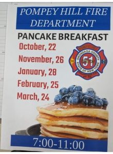 Pompey Hill Pancake Breakfast